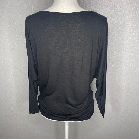 Black Blouse round neck casual wear - Picture 5 of 7